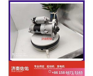 甘肃5619230起动机HG1500098012发电机 中国重汽 现代工程机械 R215-9 斗山 DX225 DL08 临工 L955F S16R 大柴4DW 上柴 B11R 锡柴 CA4DH 启动机