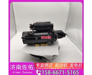 甘肃发电机 1000750100起动机12744N 五十铃 XCMG WZ40-25 WP4